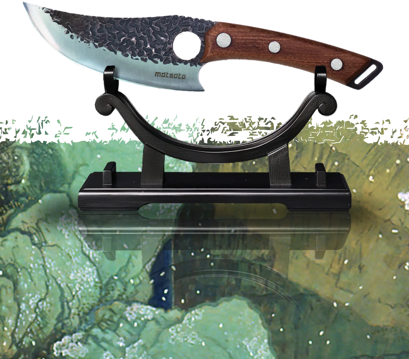 Crafted from premium stainless steel and inspired by traditional Japanese knife-making techniques